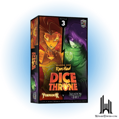 DICE THRONE SEASON ONE - PYROMANCER VS SHADOW THIEF